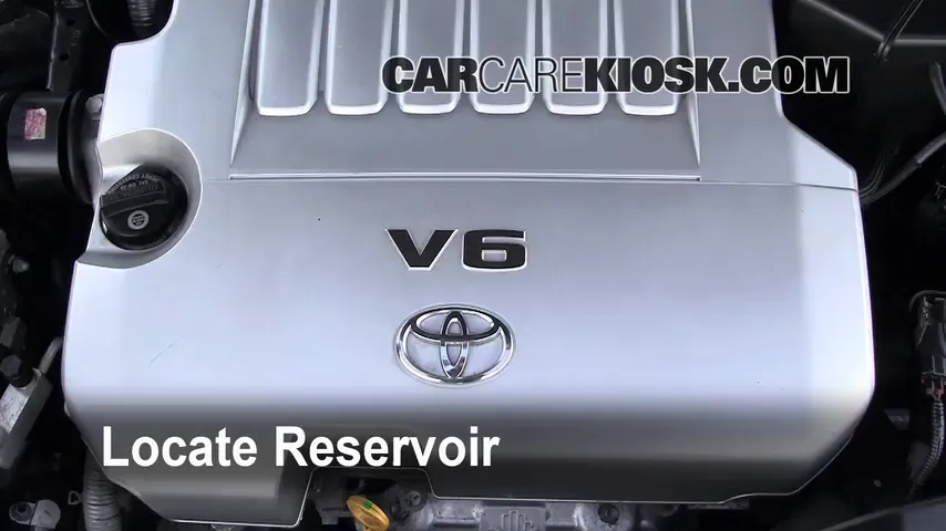 2008 Toyota Avalon Limited 3.5L V6 Liquide essuie-glace Ajouter du liquide